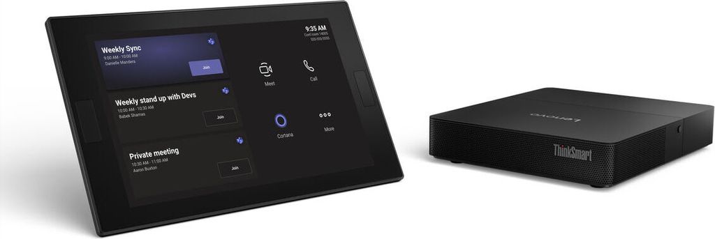 Lenovo ThinkSmart Core Gen 2 for Microsoft Team Rooms, Windows 11 IoT Enterprise GAC, Schwarz