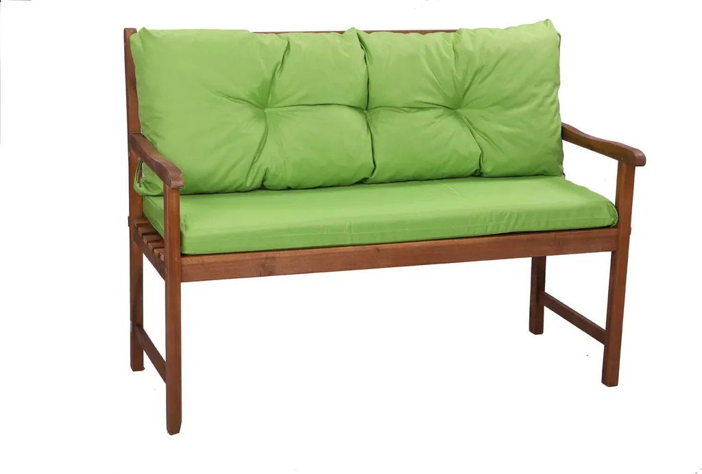 Cuscino Per Panca Altalena Hollywood E Giardino – 150 Cm, Impermeabile, Rosso, Con Cuscini Inclusi