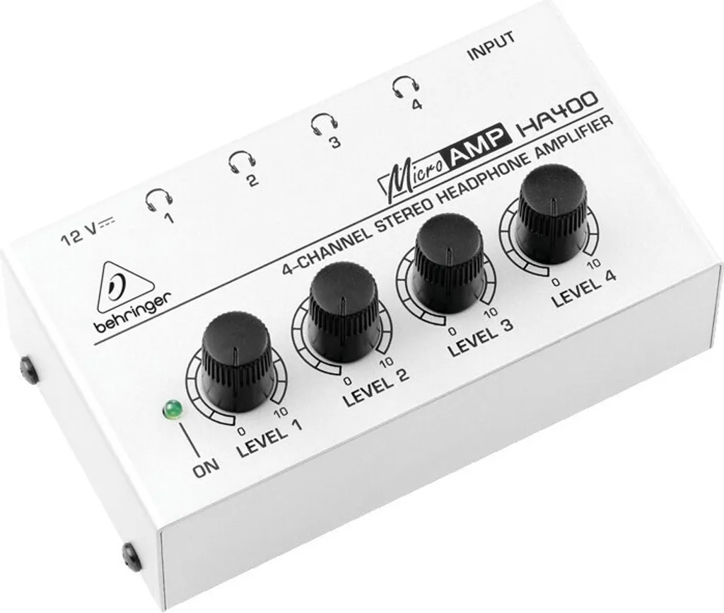 Solution Multi-Casque Behringer HA400 pour Écoute Simultanée sans Bruit - 8