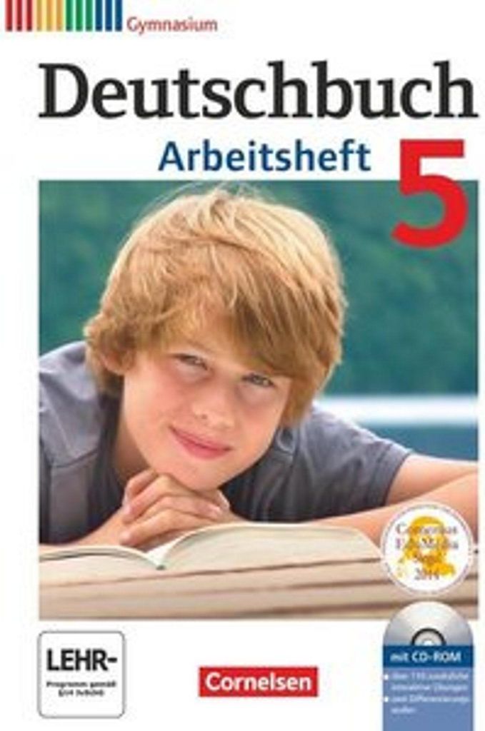 Deutschbuch 5. Schuljahr. Arbeitsheft mit Lösungen und Übungs-CD-ROM. Gymnasium Allgemeine Ausgabe