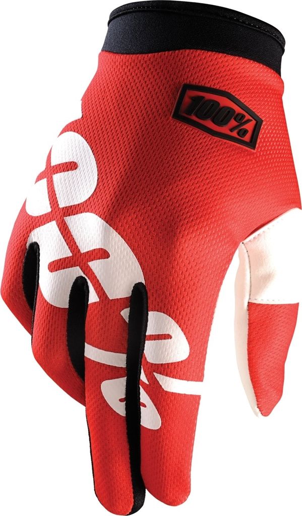 100% Unisex Handschuhe iTrack , rot, S Produktbild 
