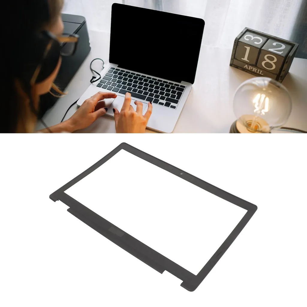 Cache LCD Noir pour Latitude E5580 - ABS Haute Résistance et Durable - 4