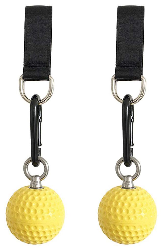Klimmzugball, rutschfest, starke Reibung, gelb, Klettertrainingsball mit Power-Grip für Workouts