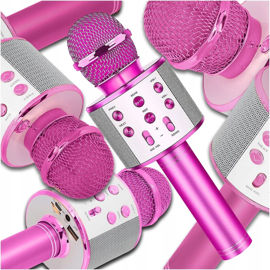 Drahtloses Mikrofon Karaoke Bluetooth Lautsprecher Geschenk Produktbild 