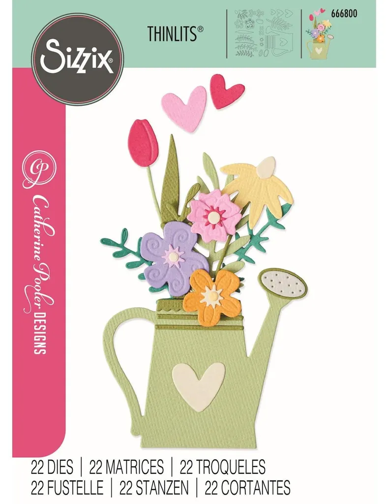 Sizzix Thinlits Die 660211 Sprinkled with Love par Catherine Pooler - 6
