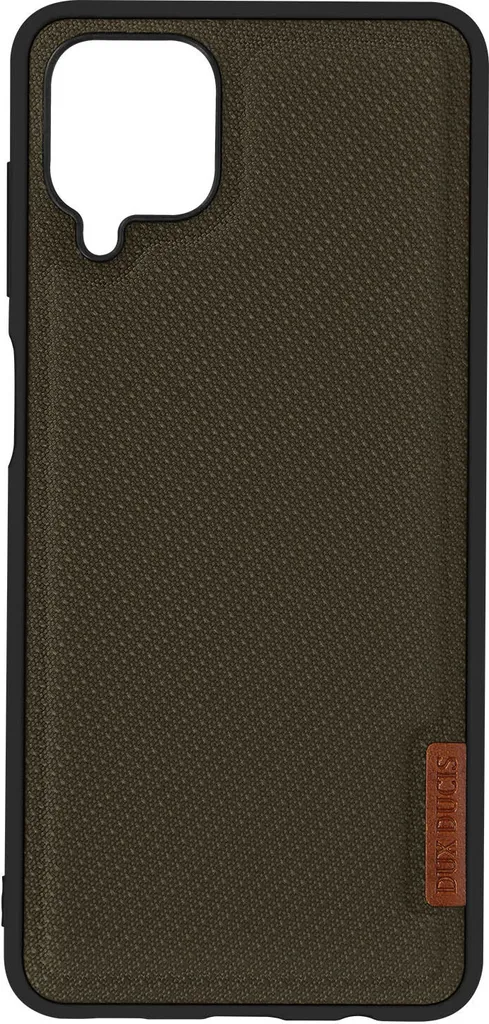 Cover Dux Ducis Fino per Galaxy A12 | Protezione in Tessuto Verde