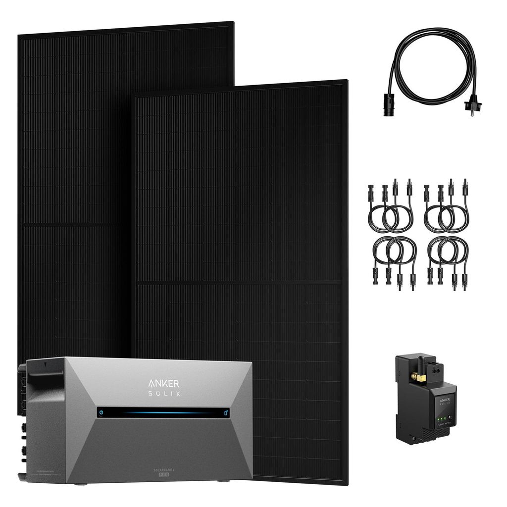 Powerness Balkonkraftwerk mit Speicher Anker SOLIX Produktbild 