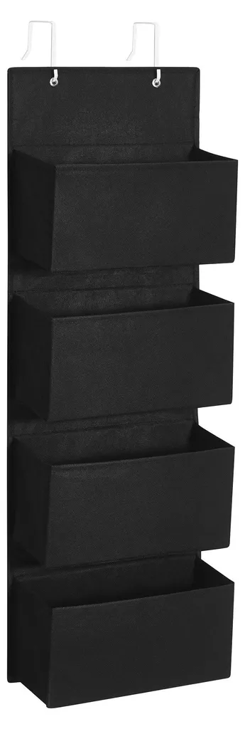 Organiseur suspendu 4 compartiments noir d'encre RDH004B01 33,5x100 cm