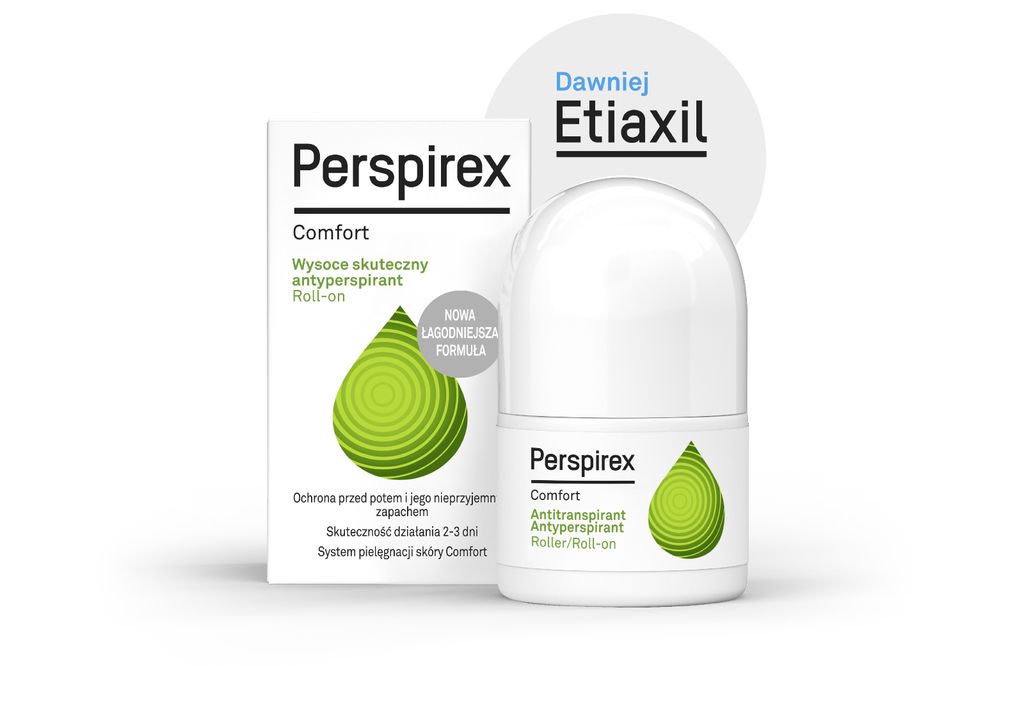 Perspirex, Comfort Antyperspirant roll-on, 20 ml Obrázok produktu 
