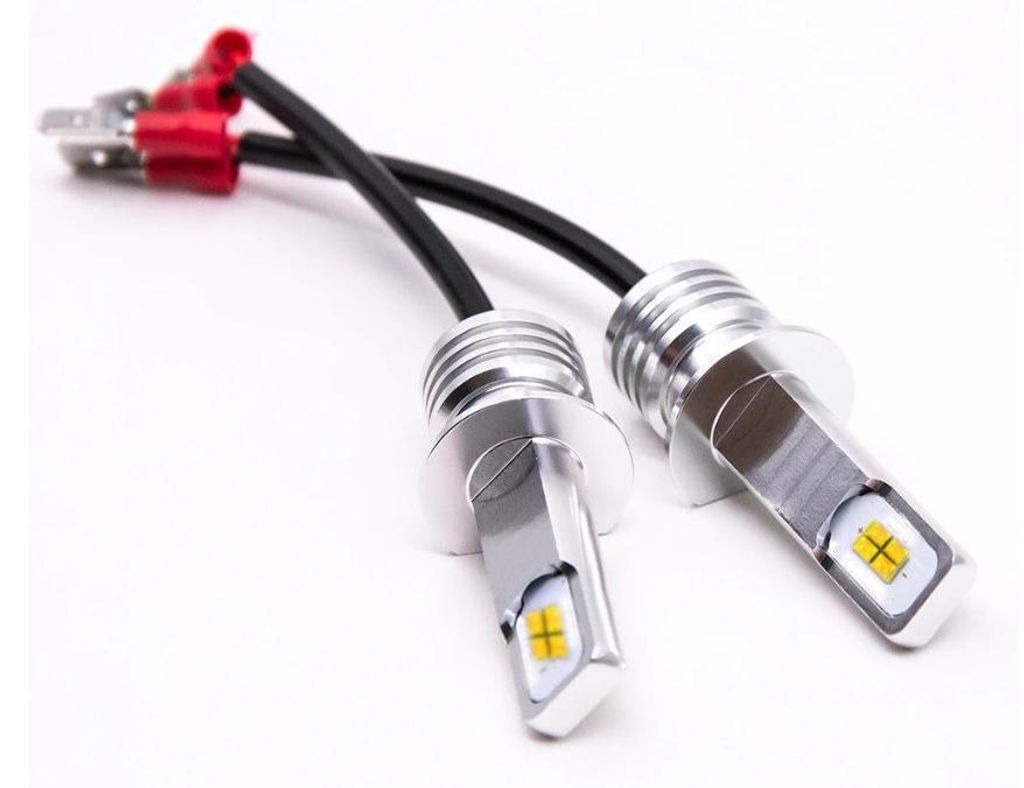 Sada 2 LED žiaroviek do svetlometov H1, 12–24 V, biela, Obrázok produktu 