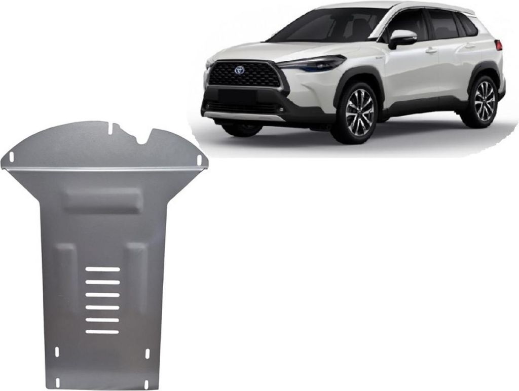 Aluminium Katalysatorschutz für Toyota Corolla Cross