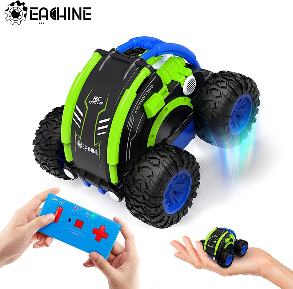 EACHINE EC11 RC Stuntauto – 360° Flip & Rotation, 2,4 GHz Mini-Fernsteuerung, robustes RC-Car für Kinder, Jungen & Mädchen, mit USB-Ladekabel