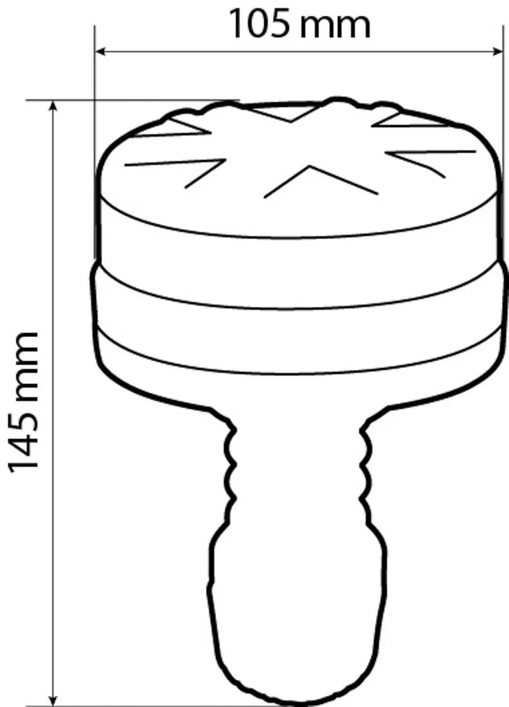 Lampe LED rotative RL-15 étanche IP66 pour éclairage extérieur robuste - 10