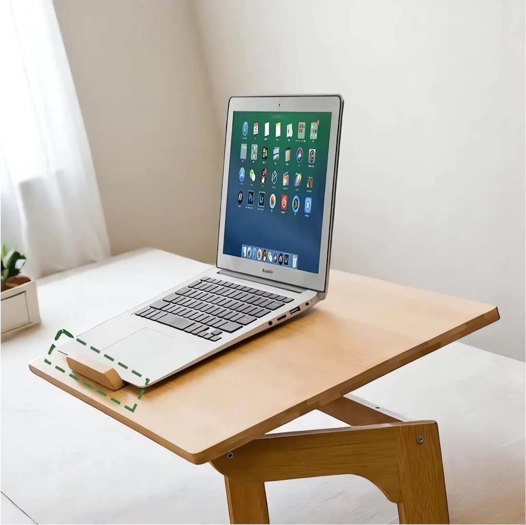 Support d'ordinateur portable pliant et multifonctionnel 60x35 cm