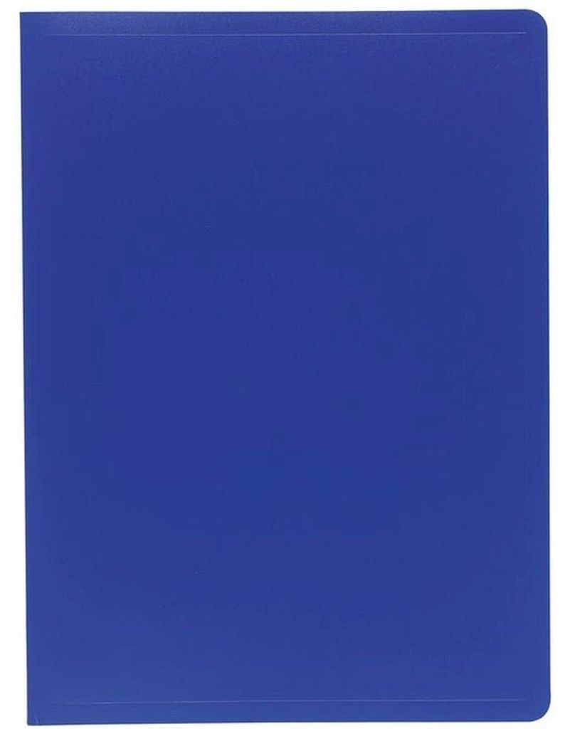 Cartella EXACOMPTA, DIN A4, PP, 40 tasche, blu Immagine del prodotto 
