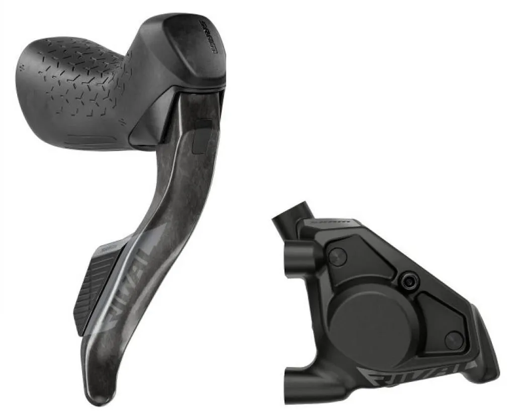 Sram Rival eTap AXS E1 Levier de Frein Droit Flat Mount Argent 1800mm