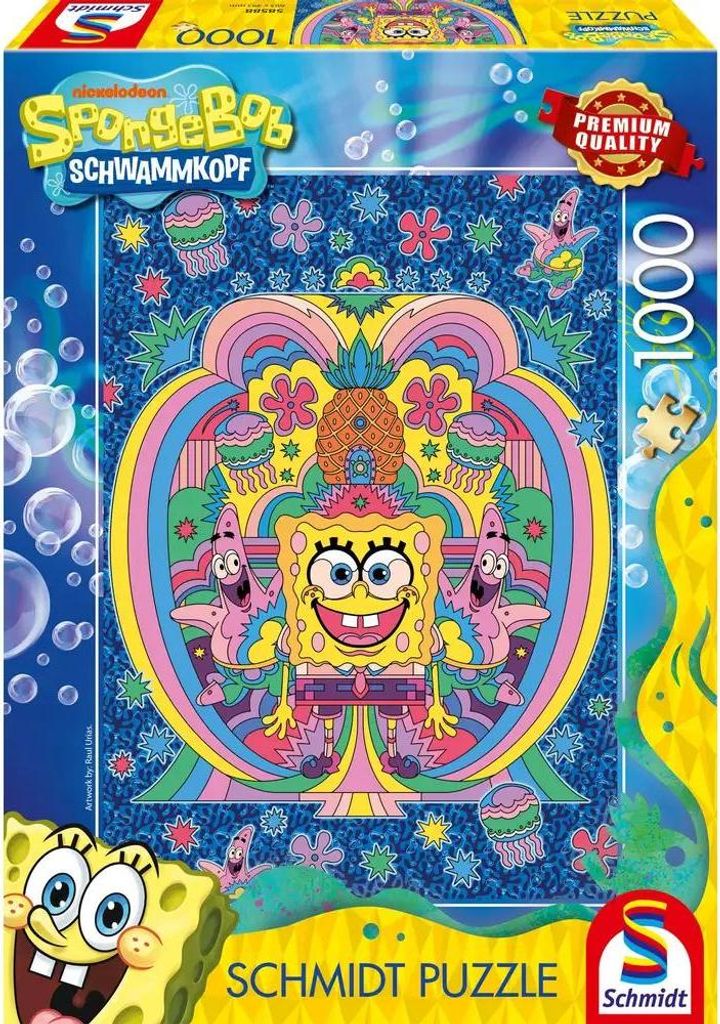 Schmidt Spiele Puzzle 1000 Teile SpongeBob, Hommage an SpongeBob