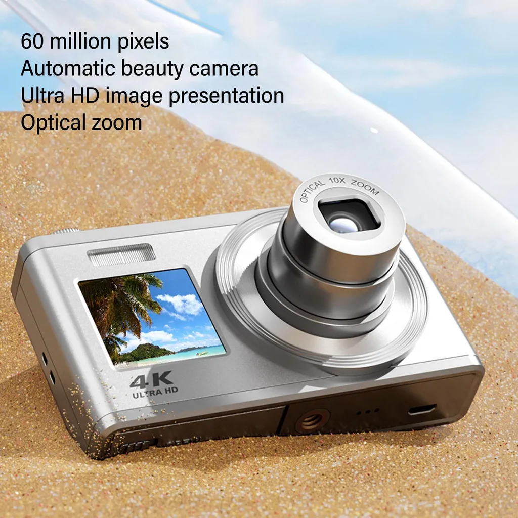 Fotocamera Vlogging 4K Autofocus Zoom 10x Anti-Vibrazioni Offerta