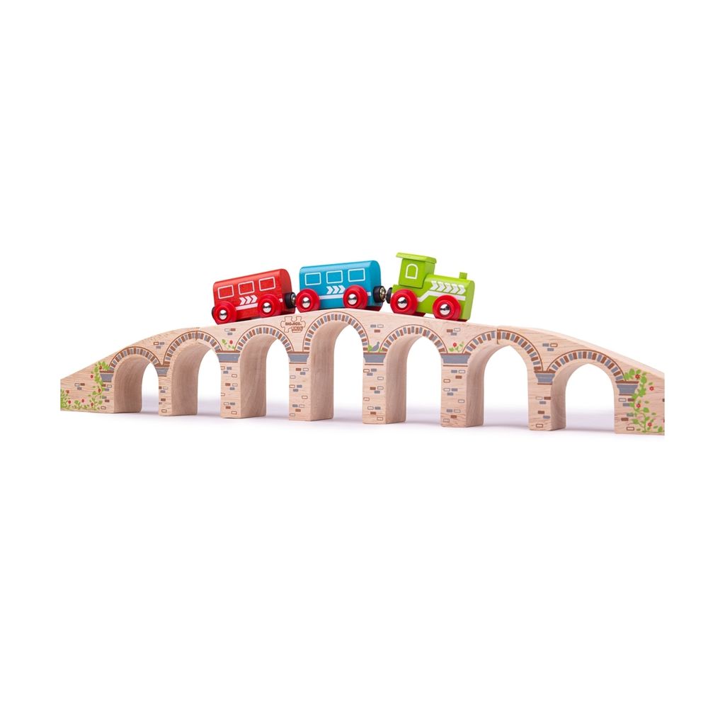 Bigjigs Rail: Lange treinbrug Productafbeelding 