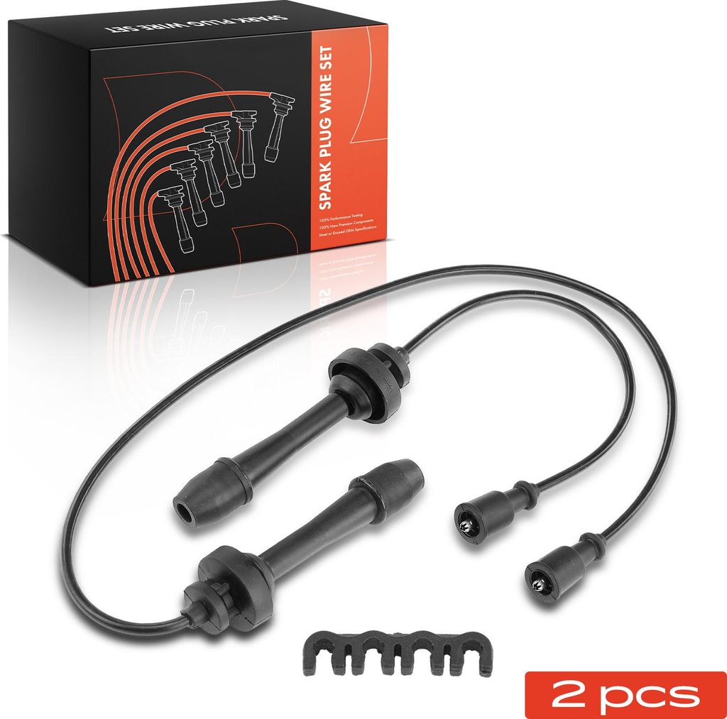 Frankberg 2x Zündleitungssatz Zündkabel für Mazda 323 F VI MPV II LW Premacy CP 1.8L-2.0L