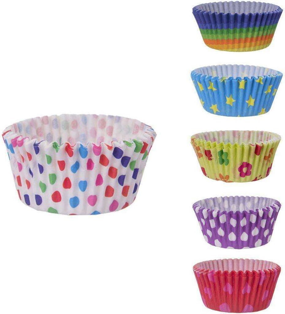 ORION Muffinförmchen KAPSELN für Muffins Cupcakes 4 cm 200 Stück