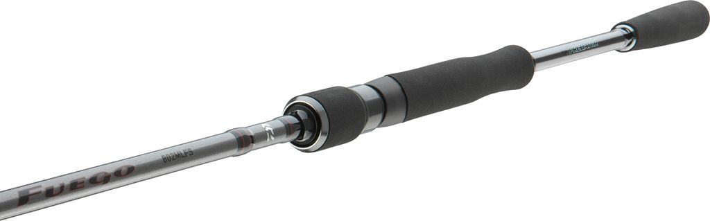 A fishing rod is shown against a white background.