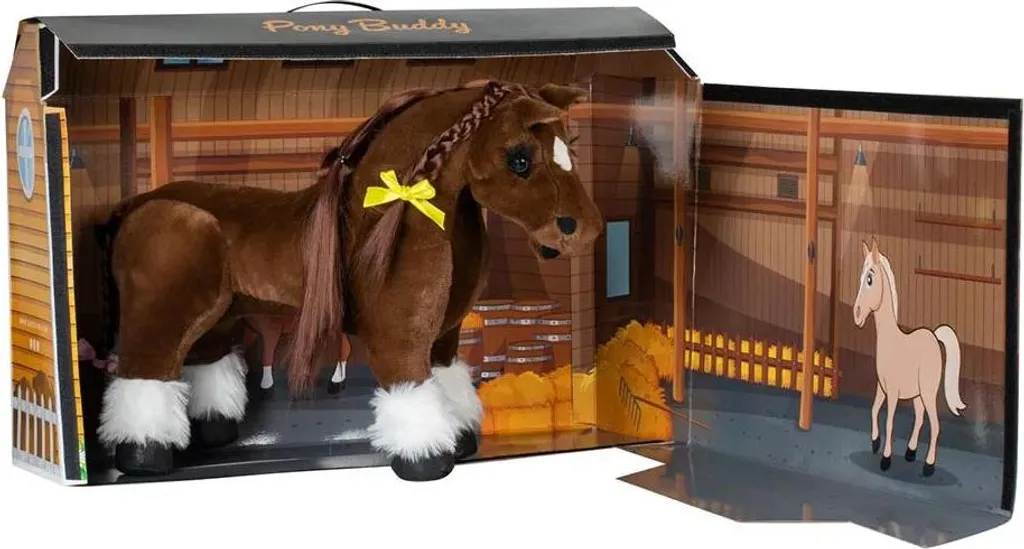 Jouet Equestro Horse Marron - Idéal pour Décorer une Chambre ou pour Jouer