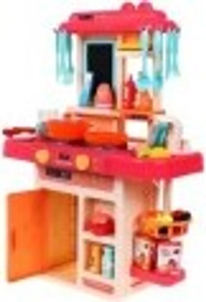 Cuisine interactive rose Little Chef : un jeu sûr avec brûleur réaliste - 3