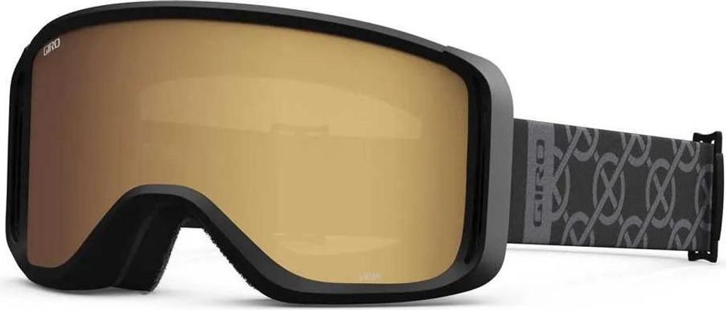 Giro Sagen Skibrille Schwarz Amber Gold/CAT2+Yellow/CAT1 Herren Schwarz Amber Gold/CAT2+Yellow/CAT1