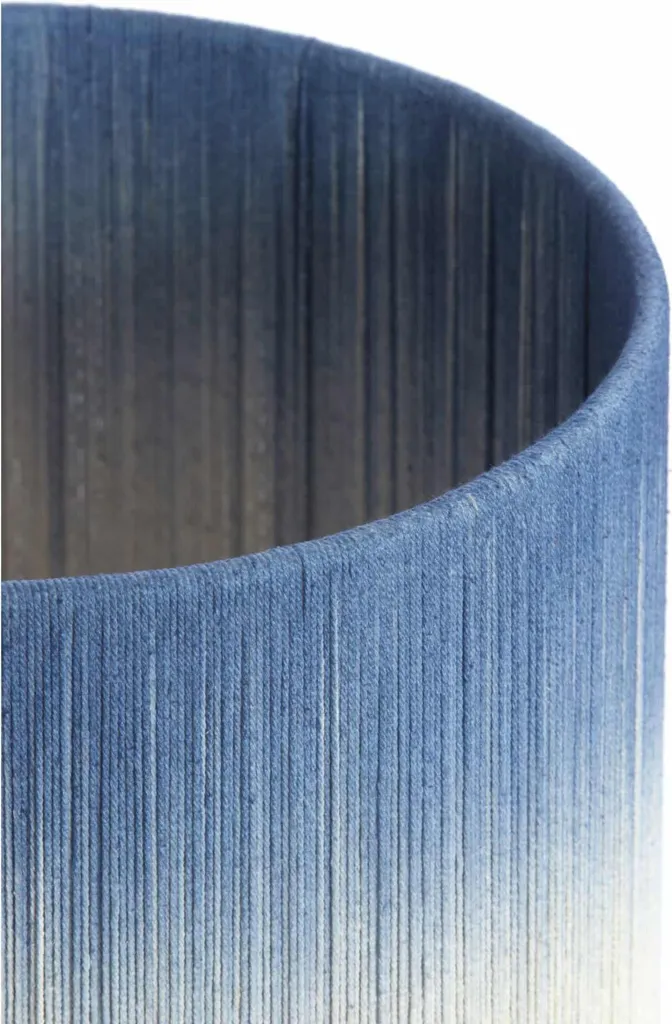 Abat-jour bleu Tossa Ø 30cm Light & Living textile E27 - Réf 2230962