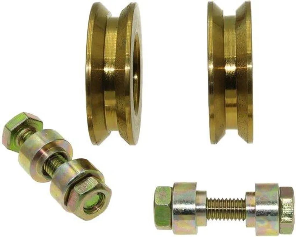 Lasana Smart Machines V38-8 Rouleau à Gorge en V Acier Ø 38mm Axe 8mm