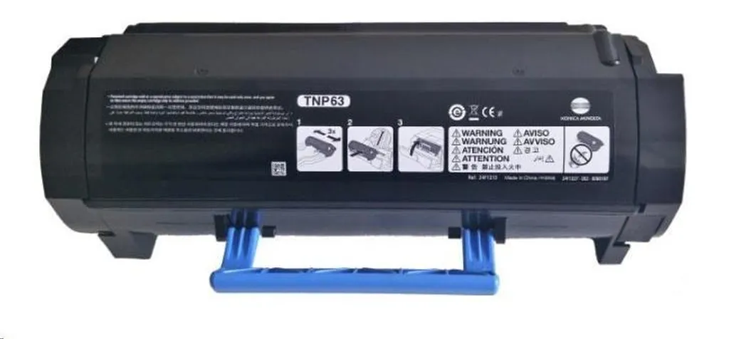 Toner TNP63 Noir Konica Minolta AAE1050 : Évitez les Traces et Pannes