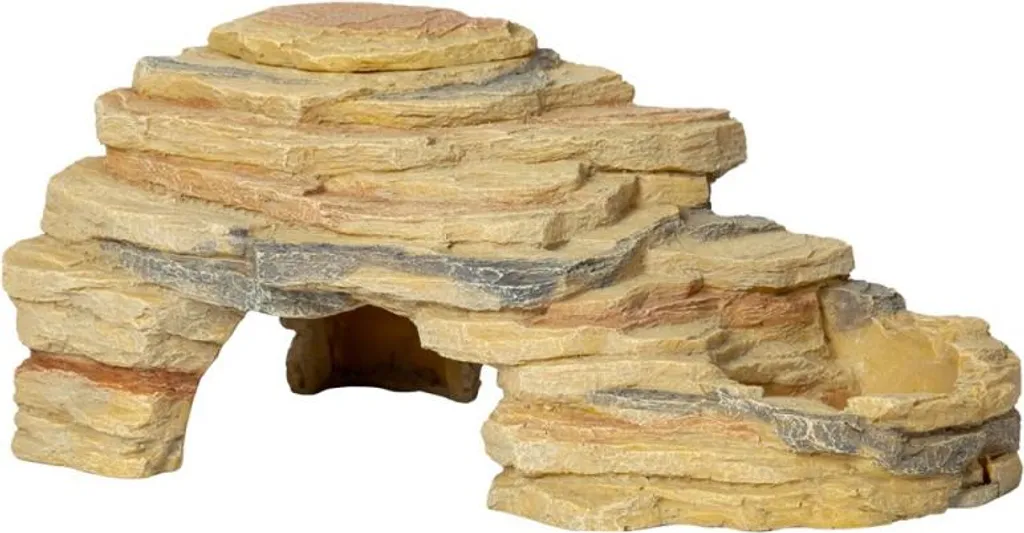 Repti-Zoo Leopard Gecko Rock Set - Décoration Désertique pour Reptile