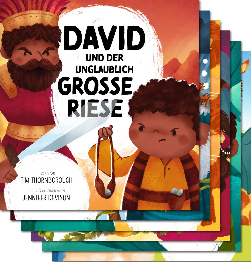 Bücher-Set Serie Paket 1-6: Farbenfroh illustrierte Ausmalbilder für Kinder