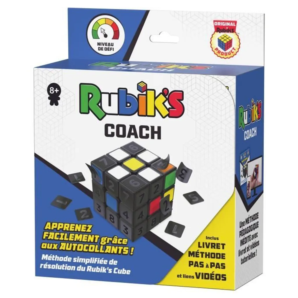 Rubik's Coach 3x3 : la solution simple pour maîtriser le cube de logique