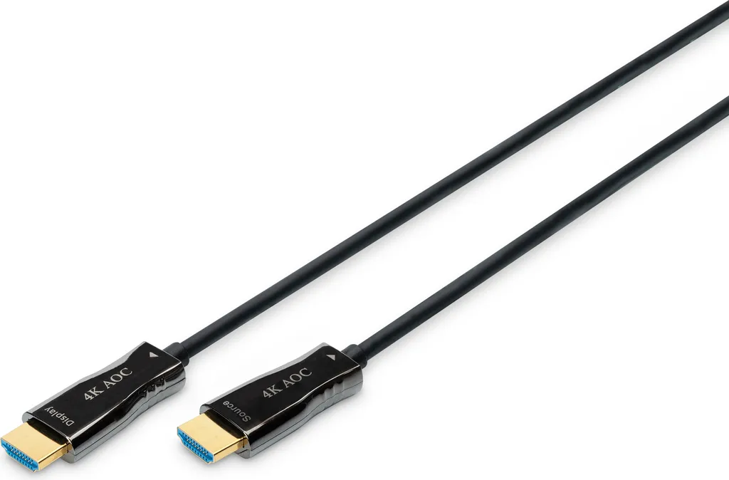 Cavo HDMI 30m Fibra Ottica DIGITUS AOC UHD 4K - Qualità Professionale
