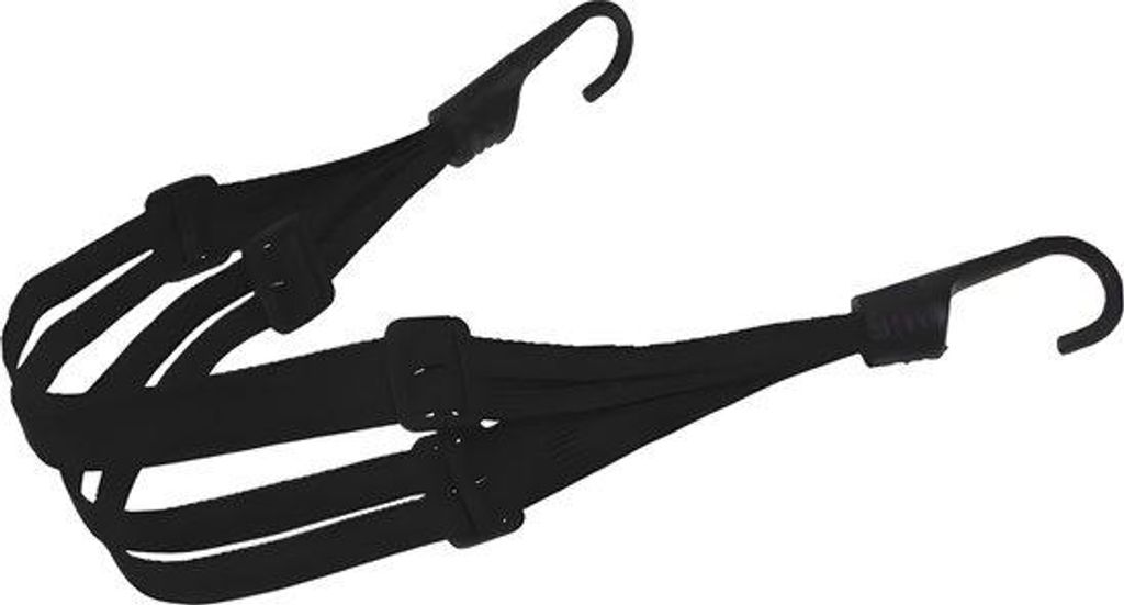Fahrrad-Spannriemen mit Haken – Gepäckspanner – Spinne – Produktbild 
