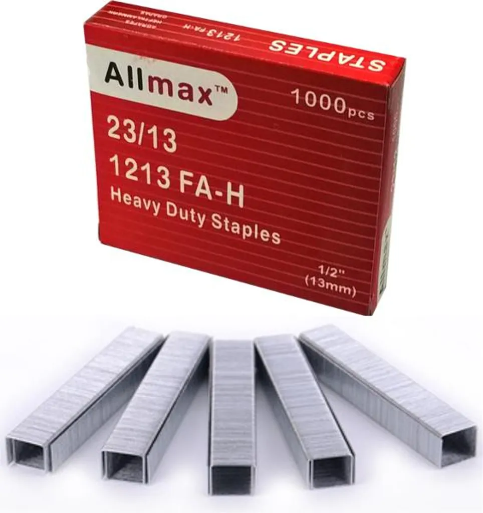Taurus Zszywki 23/13 Punti Metallici Argento | 1000 Pz per 100 Fogli - 2