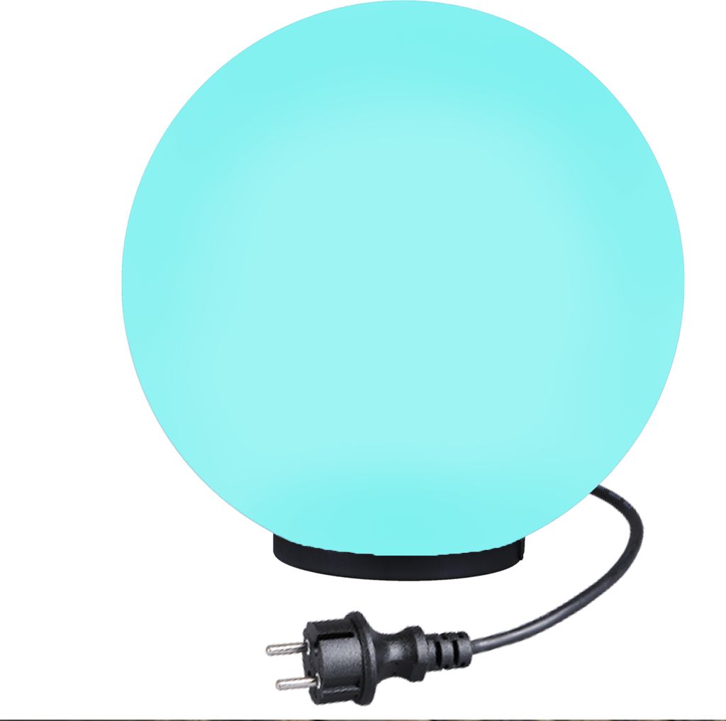 Kugelleuchte Kugellampe RGB Außenleuchte Ø 40cm Gartenlampe Produktbild 