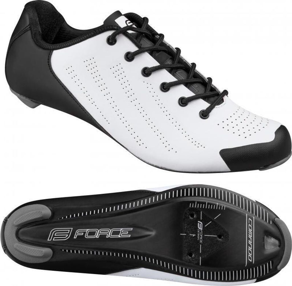 Force Comando Carbon-Fahrradschuhe Weiß größe 39 9402439