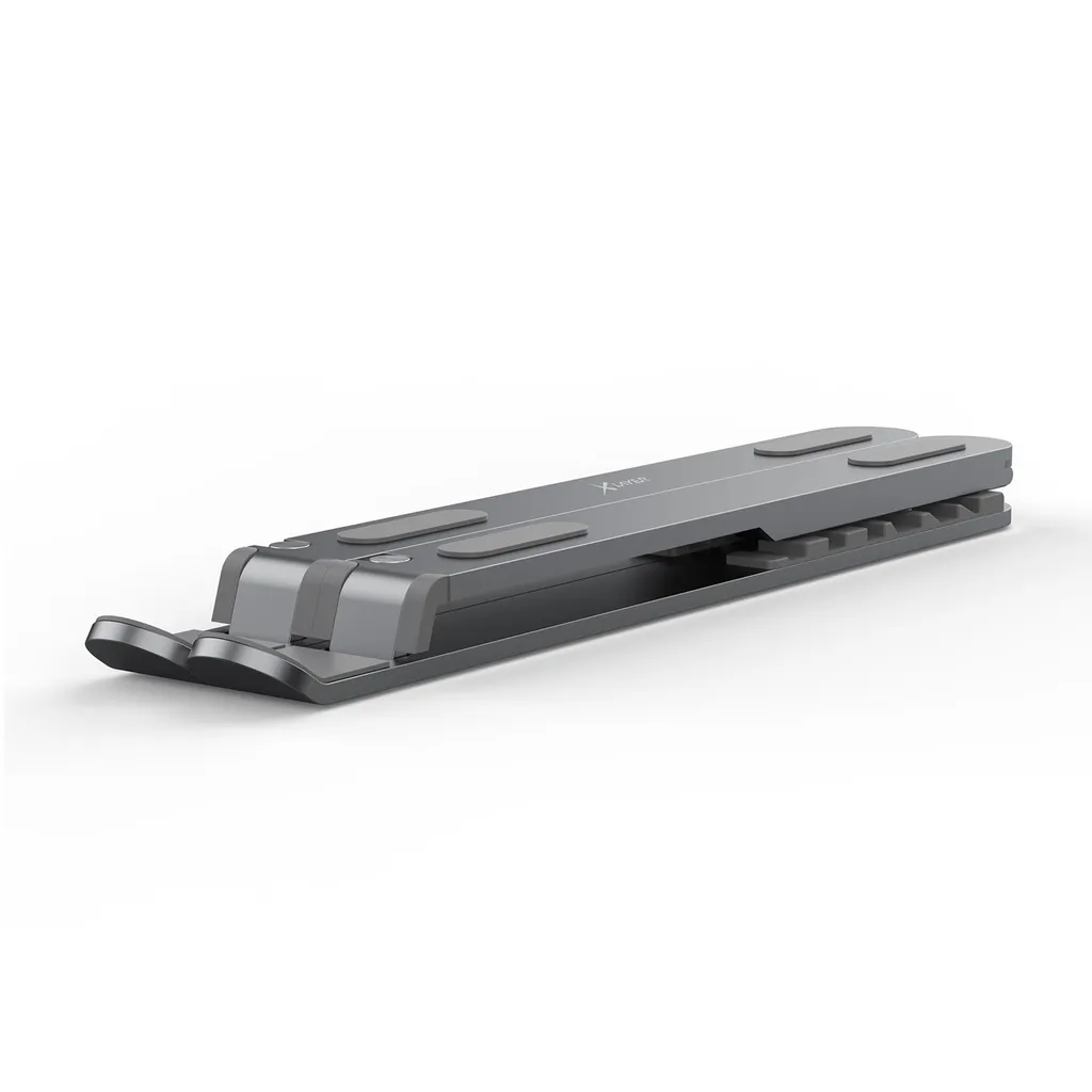 Support de Bureau Pliable Xlayer pour PC Portable - Idéal Télétravail Gris