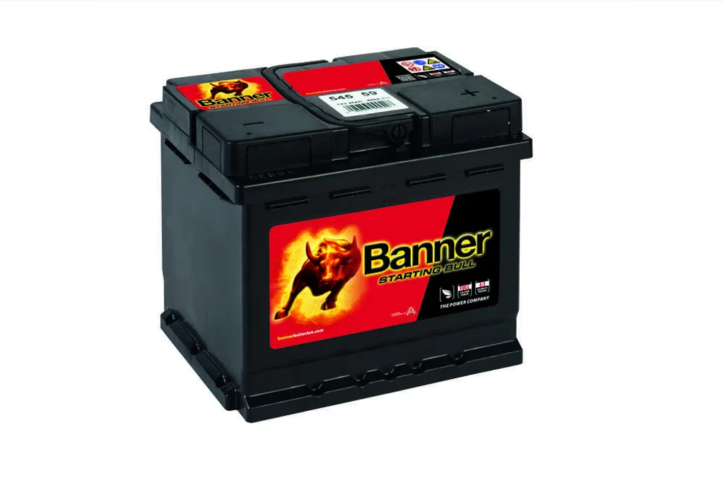 Batterie voiture 45Ah 12V Banner 545 59 idéale pour trajets quotidiens