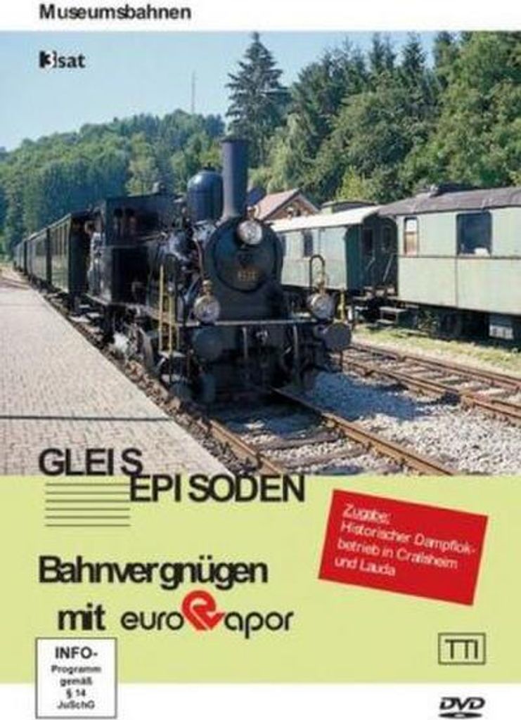 Bahnvergnügen mit Wutachtalbahn, Kandertalbahn, 1 DVD