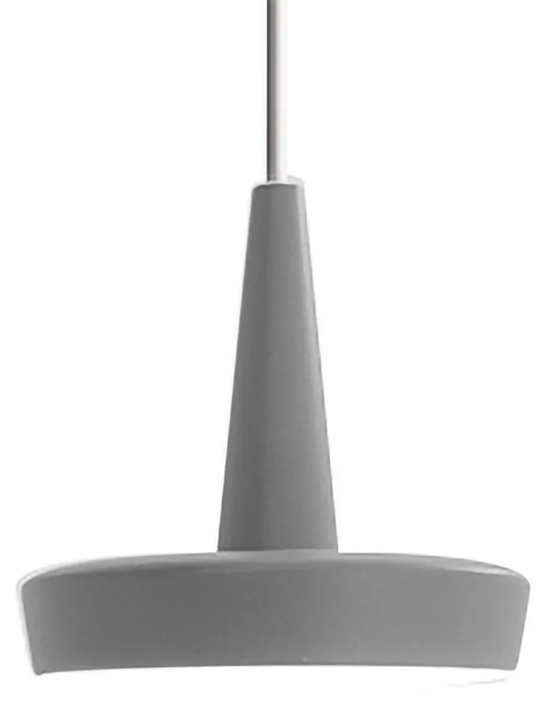 Luminaire suspendu LED moderne Baby en alu compact blanc chaud 3000K
