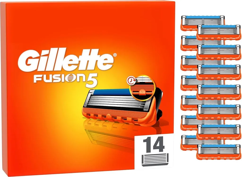 Gillette Fusion 5 Testine di Ricambio 14 pz - Offerta Formato Scorta