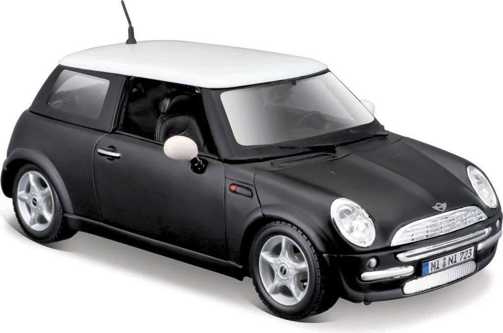 Maisto Mini Cooper 1:24 schwarz matt Produktbild 