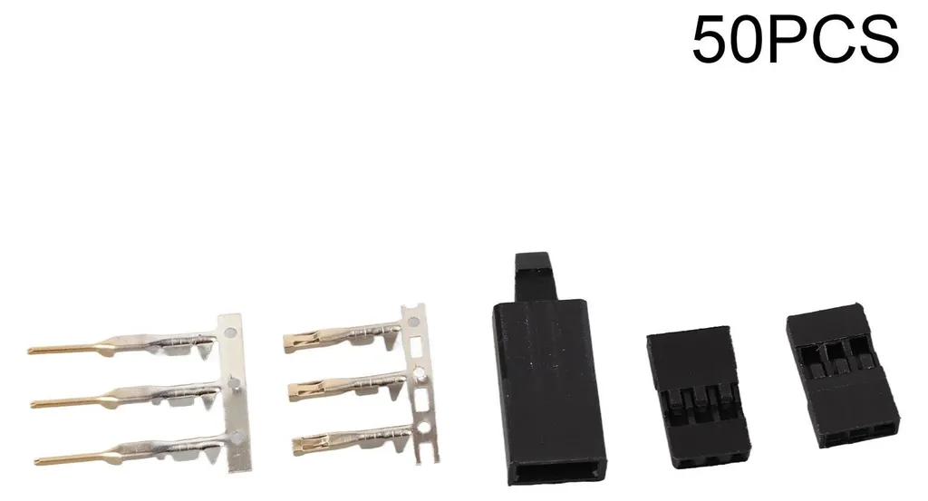 Kit de connecteurs JR pour montage servo et réparation électronique