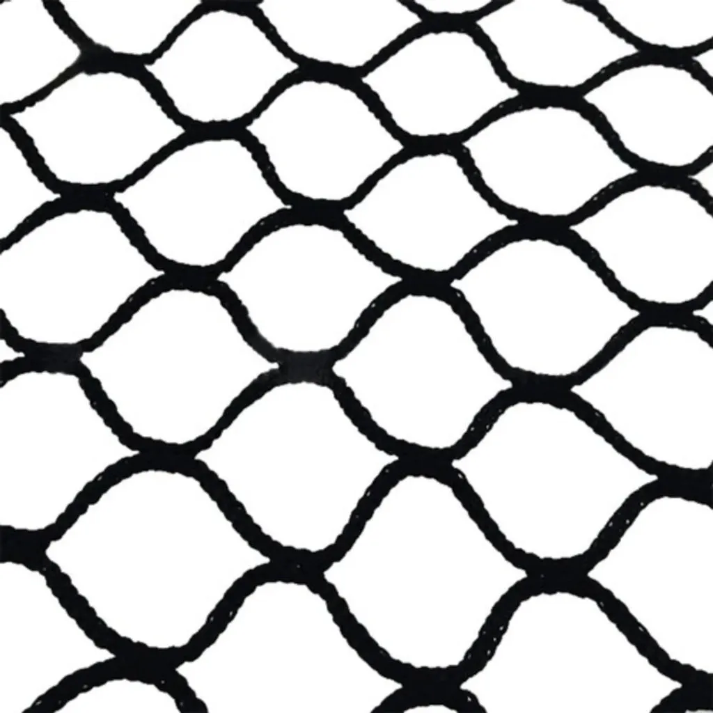 Filet pare-balles de golf 3m x 3m - Filet de sécurité sport noir robuste