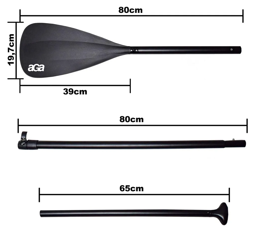 Paddle Rigide Gonflable Aga MR5016SEAT Stable 320 cm de Long - 14