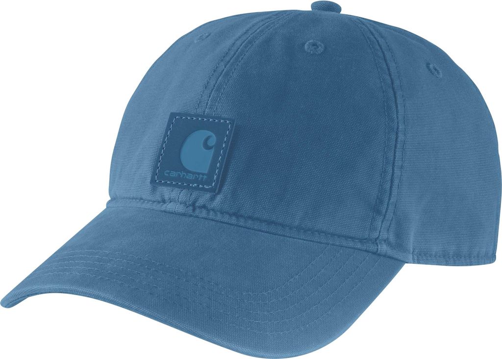 Carhartt odessa cap 100289 stylische Cap in diversen Farben Outfitoptimierung , Farbe:dark horizon blue